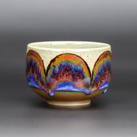 Image 1 of Sage/Blue Rust Arches #1 - Teabowl