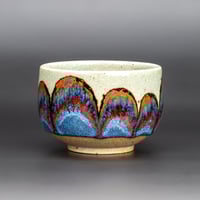 Image 2 of Sage/Blue Rust Arches #2 -  Medium Teabowl