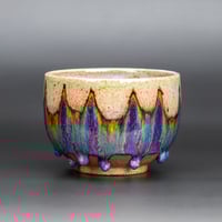 Image 1 of Rainbow Waves #1 - Large Teabowl