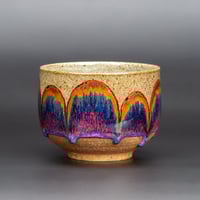 Image 1 of Rainbow/Rust Arches - Teabowl