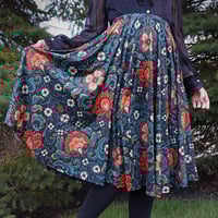 Image 1 of Rosemaling Midi Skirt