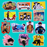 Image 1 of (feral) Kaiju No 8 stickers