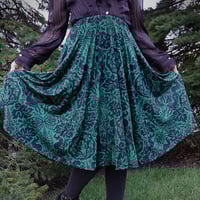 Image 1 of Foxglove & Absinthe Midi Skirt