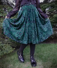 Image 4 of Foxglove & Absinthe Midi Skirt