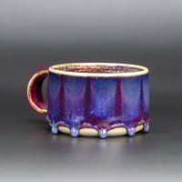 Image 1 of Fuchsia Noir Waves - Low Mug
