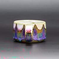 Image 2 of Rainbow/Rust Waves - Low Mug