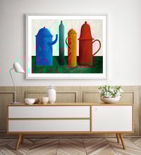 Image 4 of Nicolas Party - Still Life with an Empty Bottle, Giclee Print, Contemporary Art Poster