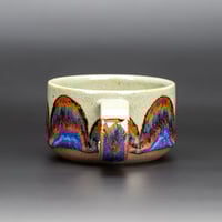 Image 2 of Sage/Blue Rust Arches - Low Mug