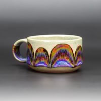 Image 1 of Sage/Blue Rust Arches - Low Mug