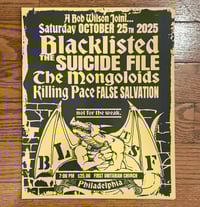 BLACKLISTED 10/25/25 Show Print 