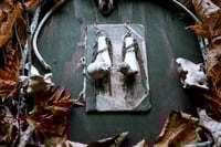 Image 4 of Brass and Bone ear weights