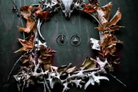 Image 4 of Vertebra Bone Hoop earrings