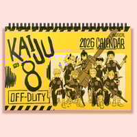 Image 1 of Kaiju No. 8 unofficial 2025ish calendar (PREORDER) (March 2025 - Feb 2026)