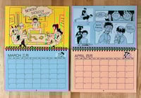 Image 2 of Kaiju No. 8 unofficial 2025ish calendar (PREORDER) (March 2025 - Feb 2026)