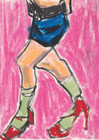 Denim Mini A6 Postcard