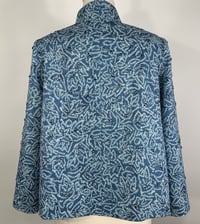 Image 3 of Beaded Shibori Leaf jacket