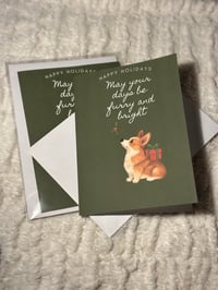 Image 1 of Corgi Holiday card 2