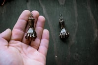 Image 5 of Copper Hands earrings