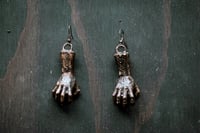 Image 1 of Copper Hands earrings