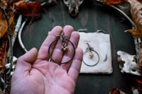 Image 5 of Simple Bone Hoop earrings