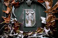 Image 1 of Bone Feather and Beads earrings