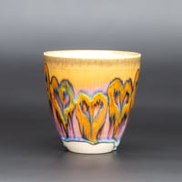 Image 3 of Rainbow Melting Hearts - Tall Mug