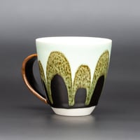 Image 1 of Mint/Tenmoku Arches #2 - Tall Mug