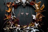 Image 3 of Bolt Thrower etched brass earrings