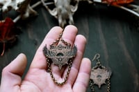 Image 6 of Bolt Thrower etched brass earrings