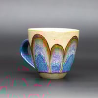 Image 1 of Blue/Rainbow Rust Arches #2 - Large Mug
