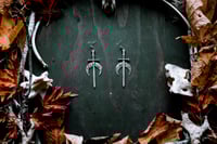 Image 1 of Sword Moon earrings