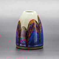 Image 1 of Sage/Blue Rust Arches - Medium Vase