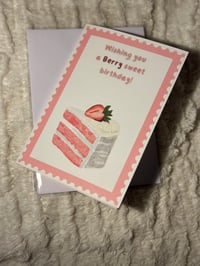 Image 3 of Berry birthday card
