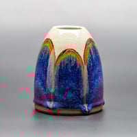 Image 2 of Purple/Rainbow Rust Arches #1 - Small Vase