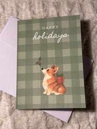 Image 1 of Corgi Christmas card 1