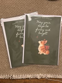 Image 3 of Corgi Holiday card 2
