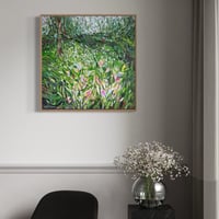 Image 9 of 'Brief moment of spring' - 76x76cm