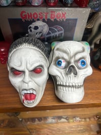 Blowmold Horror Heads