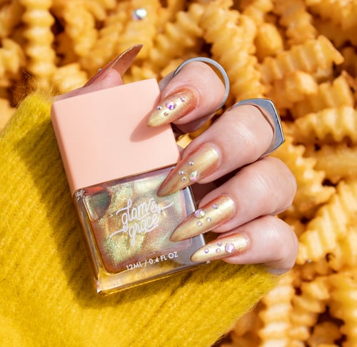 Image of Non-Toxic Nail Polish - Honey Mustard