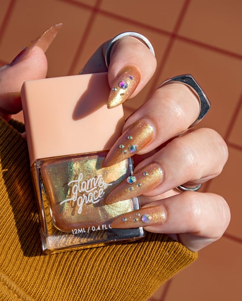 Image of Non-Toxic Nail Polish - Honey Mustard