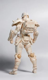 Image 3 of [Pre order]劲胶作坊 1/12 KAIYODO style JIN-ROH auction figure