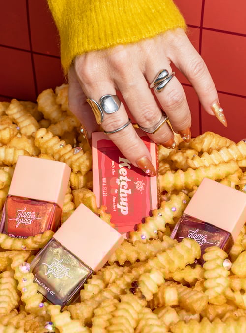 Image of Ketchup Packet Nail Files - Limited Edition