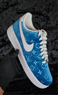 Image 2 of Turquoise Velvet Air Force 1