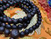 Image 4 of Bodhi Seed Mala - Rare Smaller Size - Dark Color Tone - 9.75mm to 10.6mm - High Quality