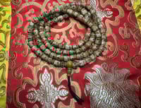 Image 3 of Citipati Mala - Yak Bone Carved Skulls Beads - Medium - Beige/Tan Color Tones - Rare - Tantra