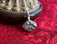 Image 1 of Bhum Counter - Bhutanese Lotus Design - 925 Sterling Silver - Medium - Unique