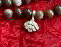 Image 3 of Bhum Counter - Bhutanese Lotus Design - 925 Sterling Silver - Medium - Unique