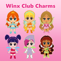 [Clearance] Winx Club Acrylic Charms