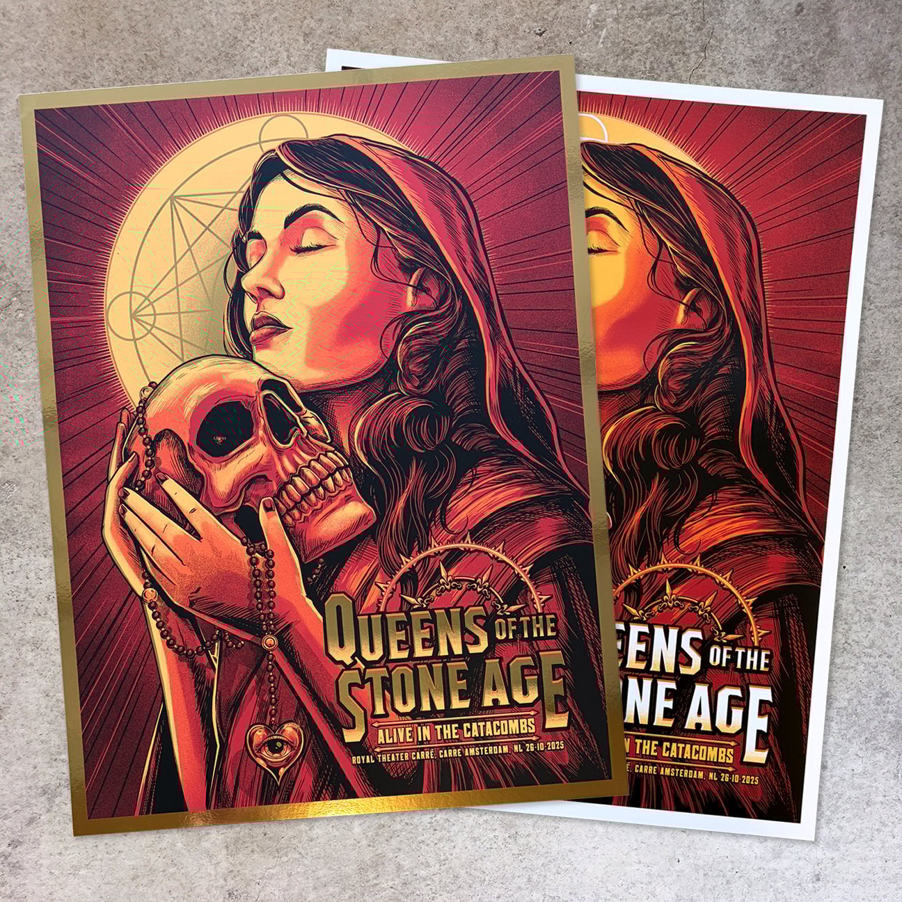 F4D Studios — QOTSA Amsterdam Posters