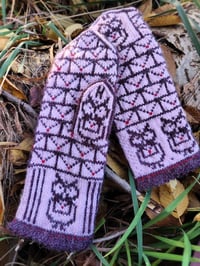 Image 1 of Harry Potter Owl mittens - Pink - Ready to ship